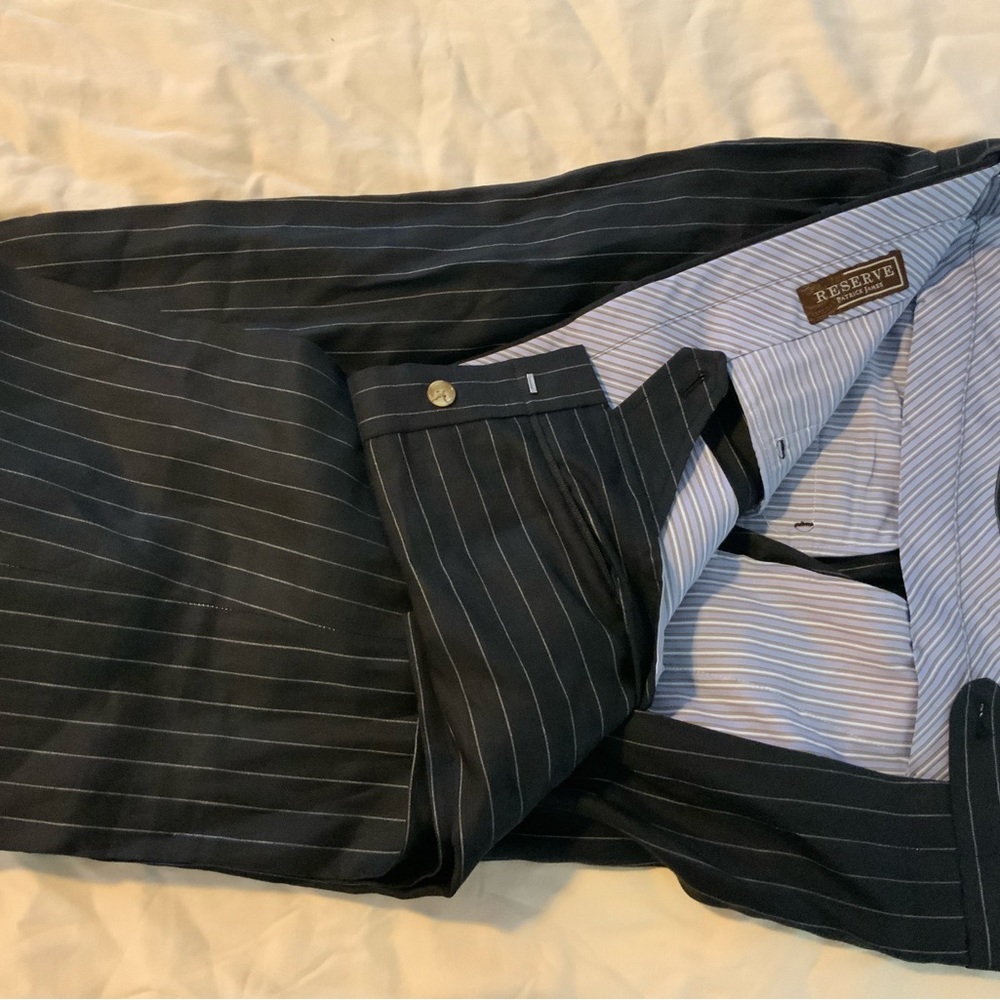 Patrick James Reserve cotton and linen pants never worn size 42 waist 32 inseam